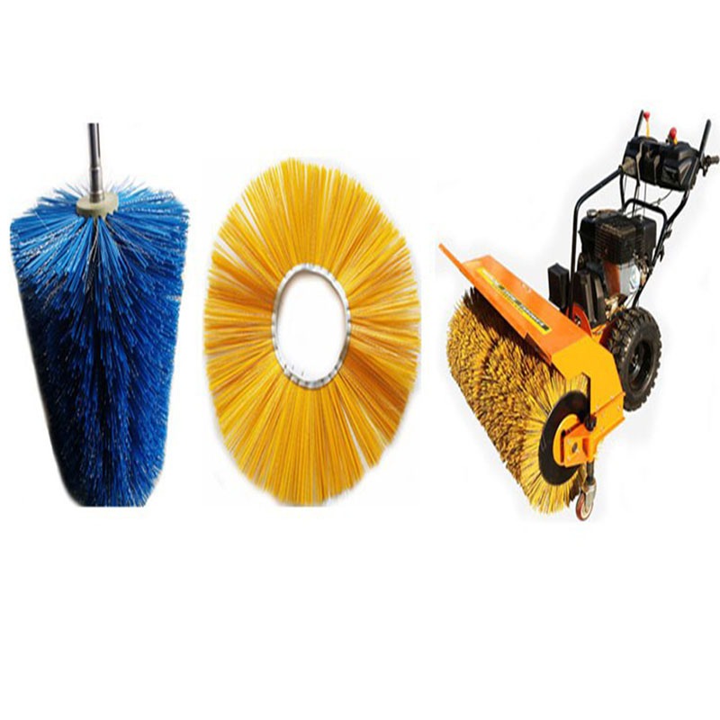 High quality sanitation road sweeping roller brushes used street sweeper brushes for sale