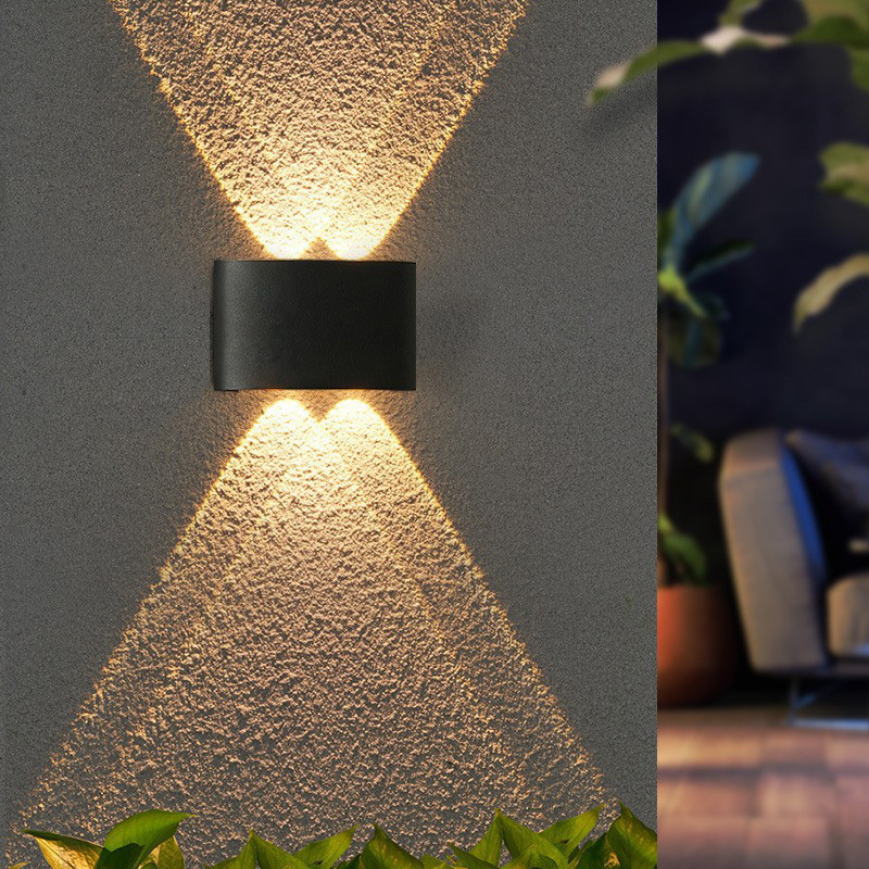 Outdoor Garden Light Led Wall Mount Lamp Decorative Up And Down Lighting  Wall Light For Garden Yard