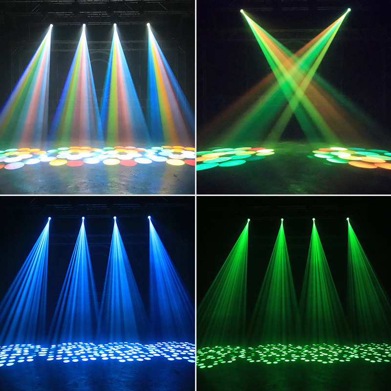 120W LED Gobo Beam Moving Head Dj Disco RGBW Stage Rotating KTV Nightclub Lights