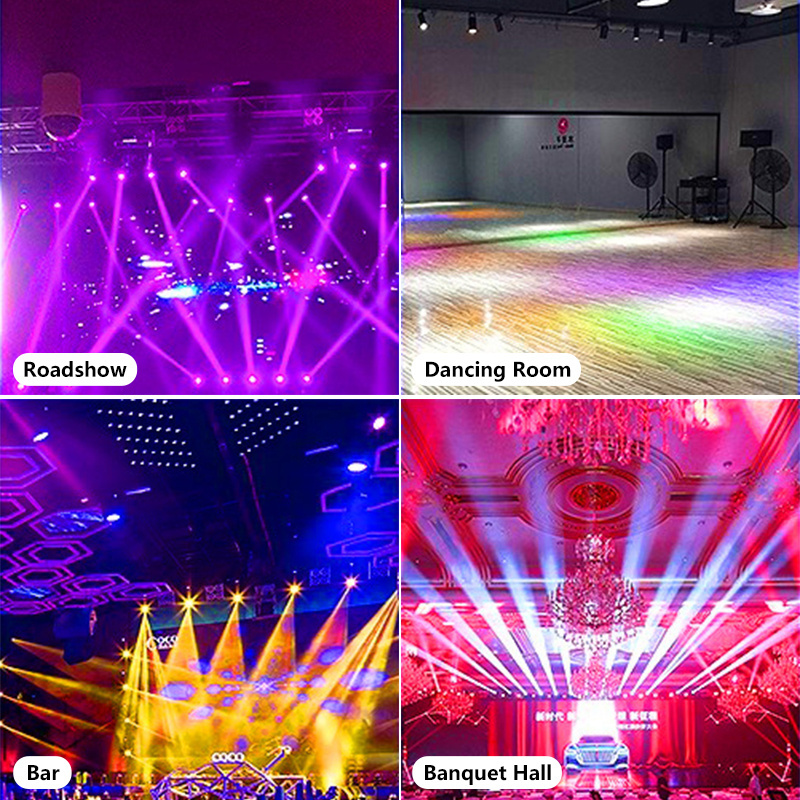 RGB 3in1 DMX Stage Light High Power LED 54pcs Stage Par Light Spotlight