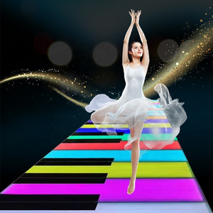 Outdoor Party Event Night Club Led Lighting Dance Giant Floor Piano