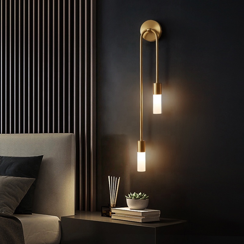 Bedroom Bedside LED Wall Lamp Simple Living Room Aisle Corridor Home Decoration Wall Sconce Light