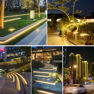 Factory Direct Sale Strip Light 30m 50m Sports Stadiums Solar Strip Lights LED Neon Light Strip