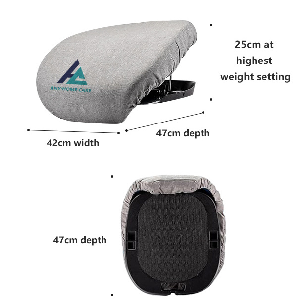 New Portable Elderly Standing Aid Cushion Seat Foldable Height Adjustable Lift Chair