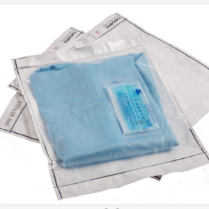 Tyvek 1073B HDPE rubber stoppers sterilization packaging breathe pouch bag