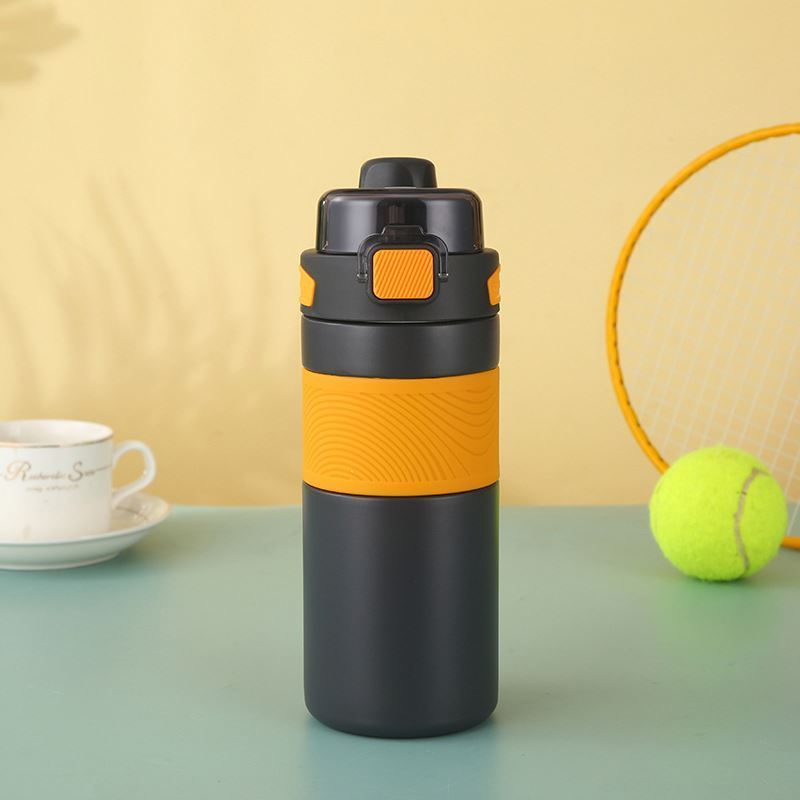 Vacuum Flask Bottle Thermos Cup Stainless Steel Double Wall Travel Logo Custom Wholesale 600Ml Gift BUSINESS White Metal Box Pcs