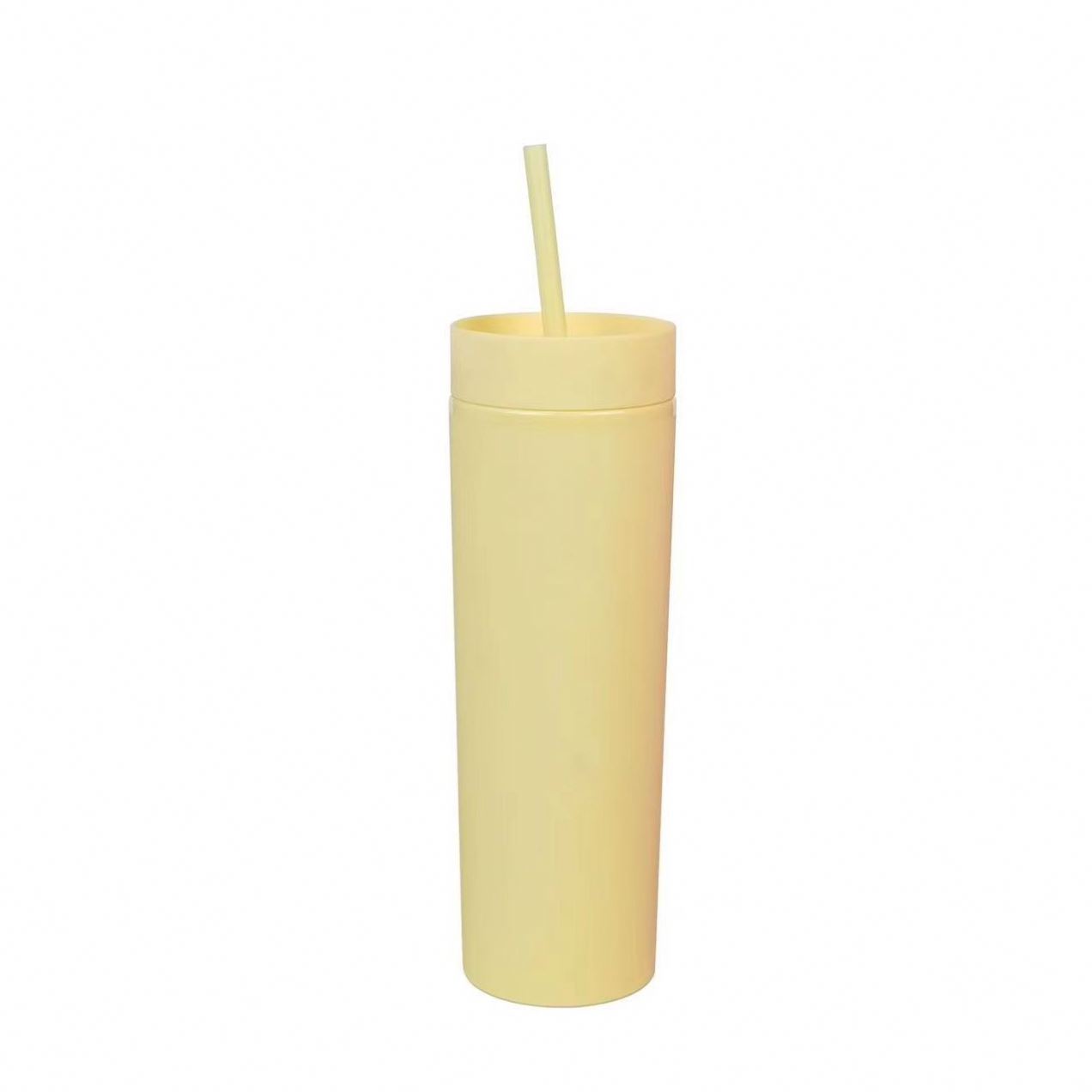 Flash Sale 2023 New Arrivals High Quality 16Oz Dome Lid Skinny Tumbler With Lid And Straw