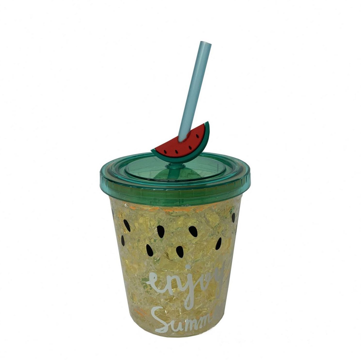 Water Bottle Cup With Straw And Lid PC Plastic Drink Cup 2023 New Sports Air Water Bottle