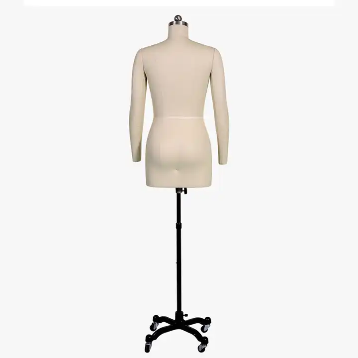 Pinable Mannequin Female Half Body Torso FormHalf Body Mannequin for Draping Tailoring Dress