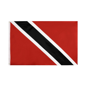 Wholesale Stock Polyester Canvas Heading Trinidad And Tobago Flag