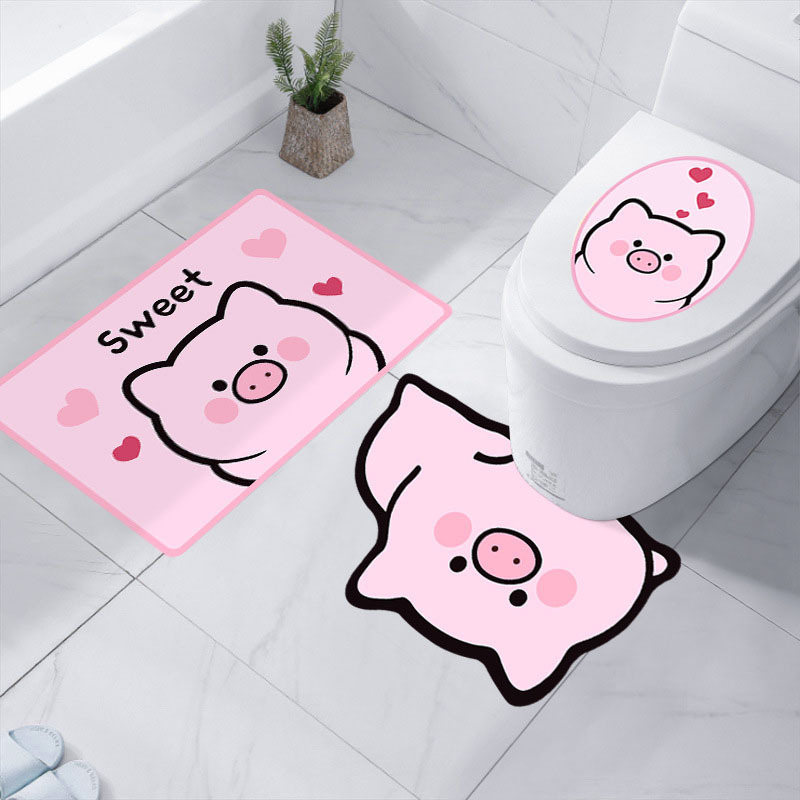 Cute Cartoon Floor Graphics for Nursery Decoration, Creative Floor Sticker