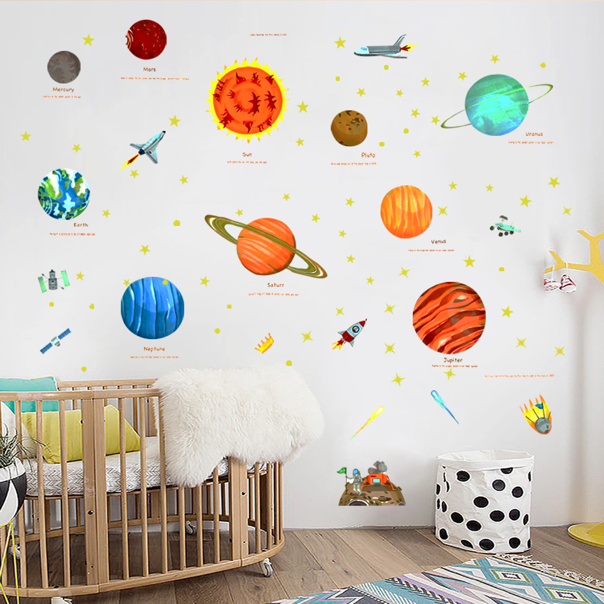 Custom Wall Sticker Vinyl Decoration for Kids Baby Living Room Bedroom Home Decoration Decal Sticker