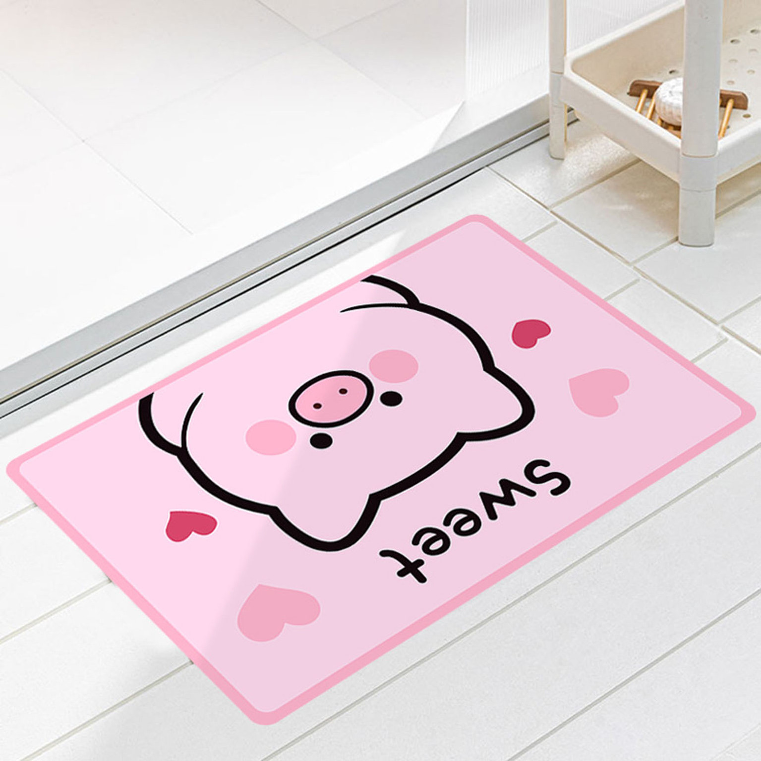 Cute Cartoon Floor Graphics for Nursery Decoration, Creative Floor Sticker