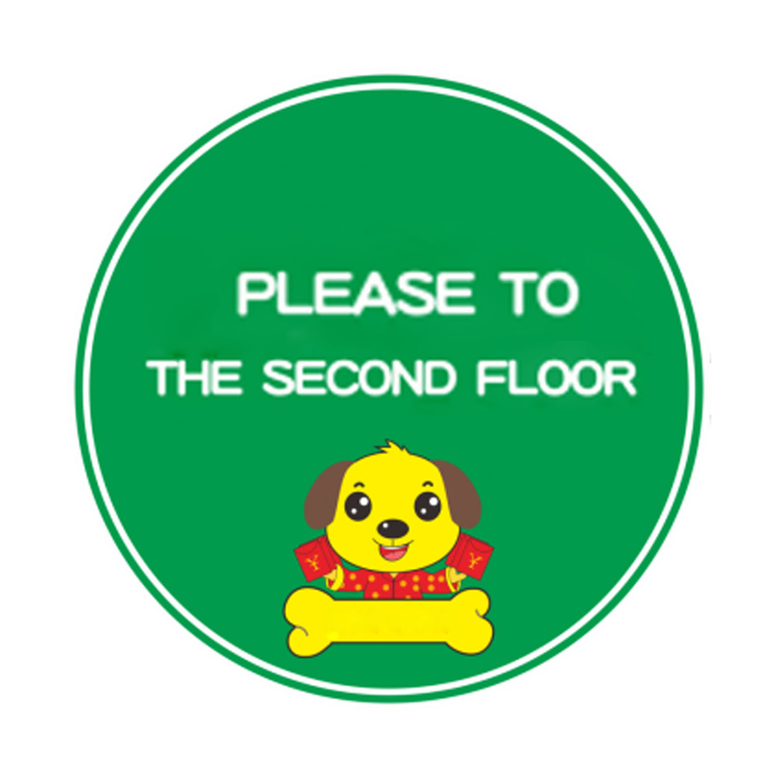 Hot Sale Supermarket Advertising Floor Decal Sticker, Promotion Decal Sticker for Floor