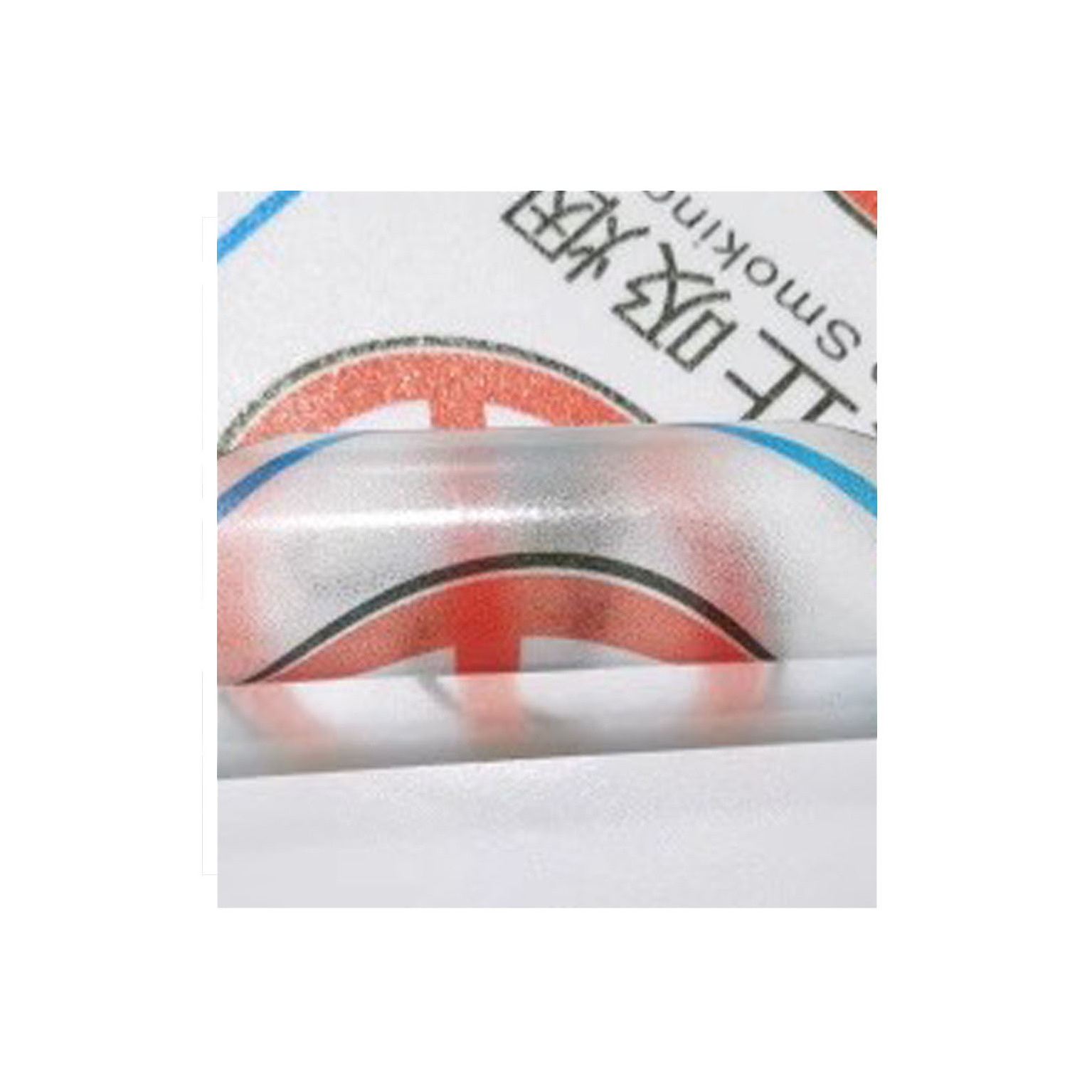 Easy to tear static paste paper window advertising, transparent or snow-white static glue