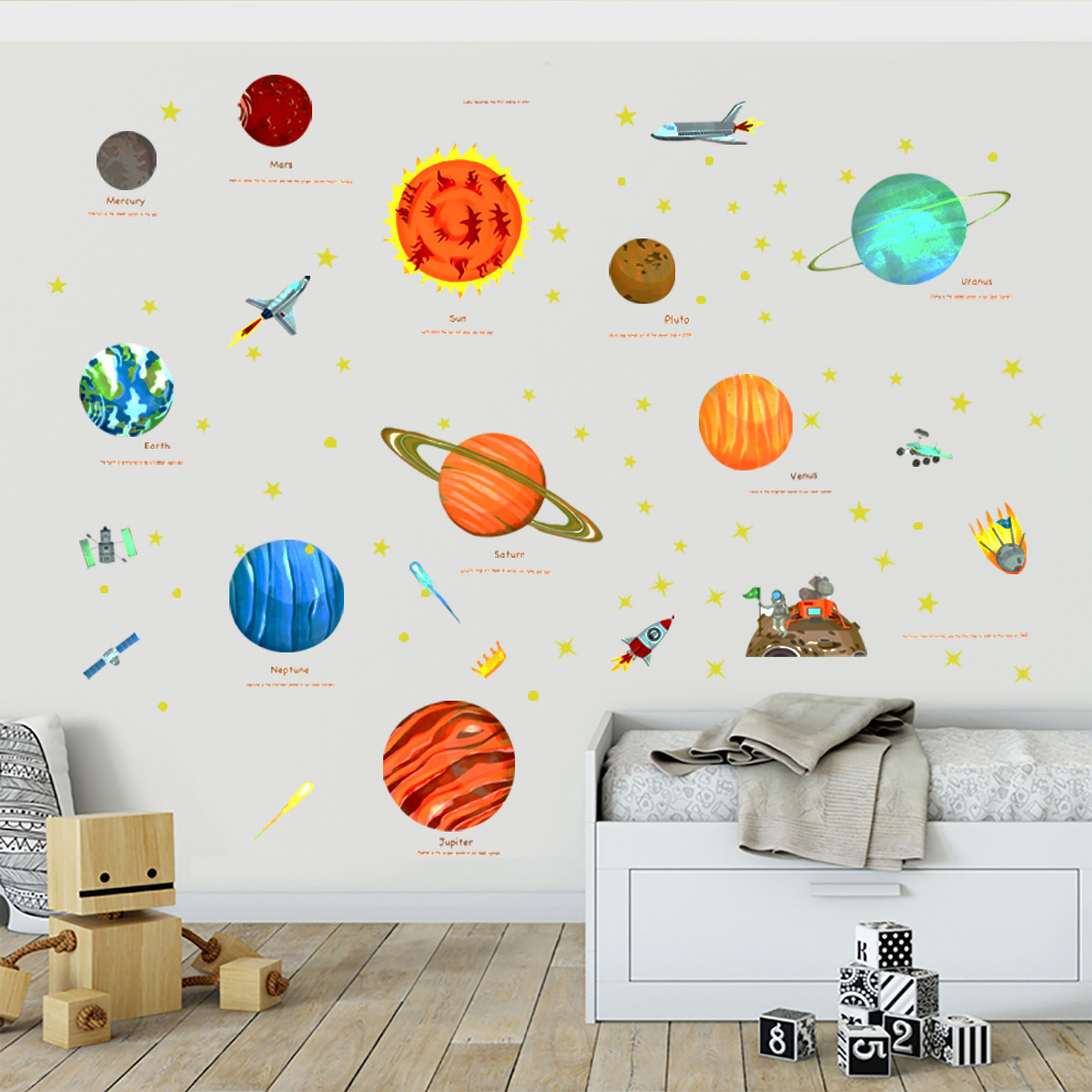 Custom Wall Sticker Vinyl Decoration for Kids Baby Living Room Bedroom Home Decoration Decal Sticker