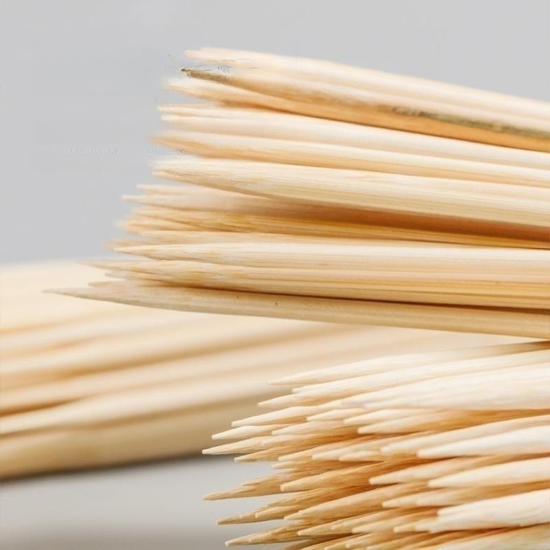 Chinese Manufacturers Outdoor Environmental Protection 30cm Bamboo Skewers Disposable Barbecue BBQ Bamboo Sticks