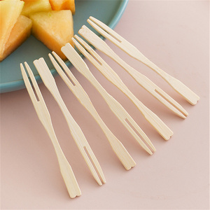 Bamboo Skewers Food Picks Buffet Cupcake Fruit Fork Party Cake Dessert Salad Vegetable Sticks Toothpick Candied Skewer