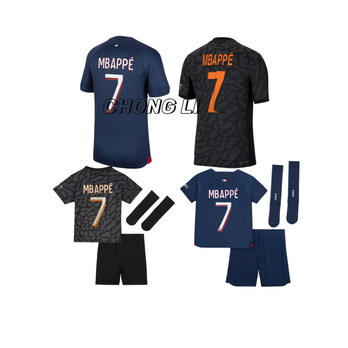 22-23-24new MBAPPE soccer wear NEYMAR JR football jersey Messi jersey paris away t-shirt saint germain soccer jersey