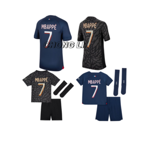 22-23-24new MBAPPE soccer wear NEYMAR JR football jersey Messi jersey paris away t-shirt saint germain soccer jersey