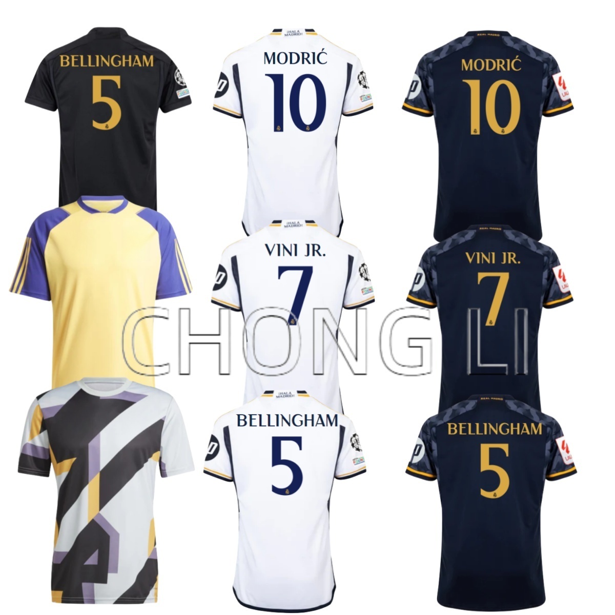 Thailand 2024 club Home madrids Jersey vini jr football jersey soccer wear Player version madrids Soccer Jersey