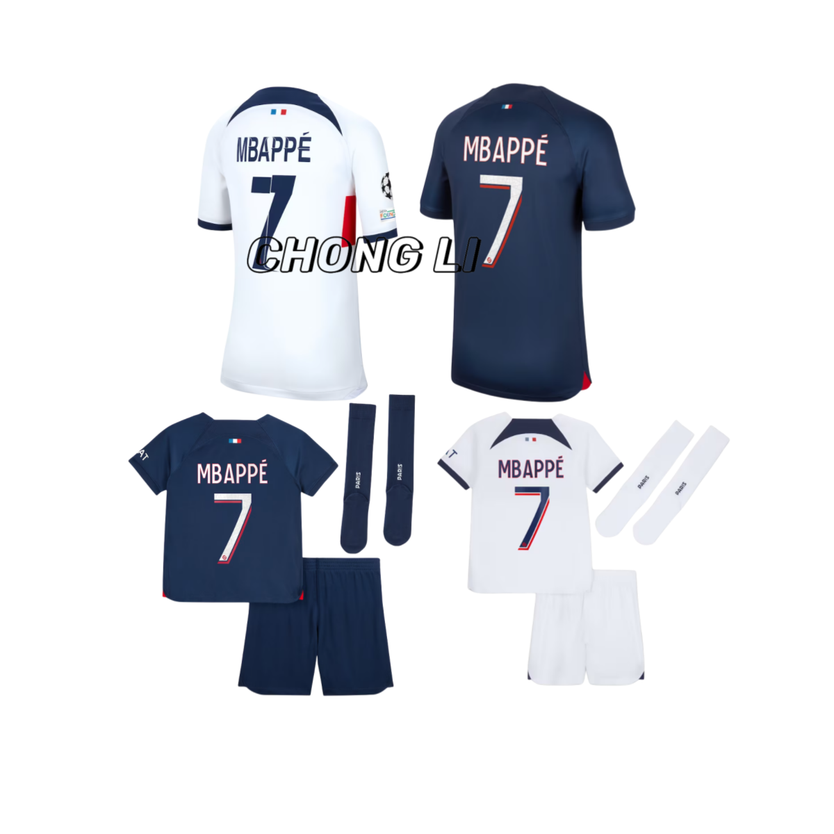 22-23-24new MBAPPE soccer wear NEYMAR JR football jersey Messi jersey paris away t-shirt saint germain soccer jersey