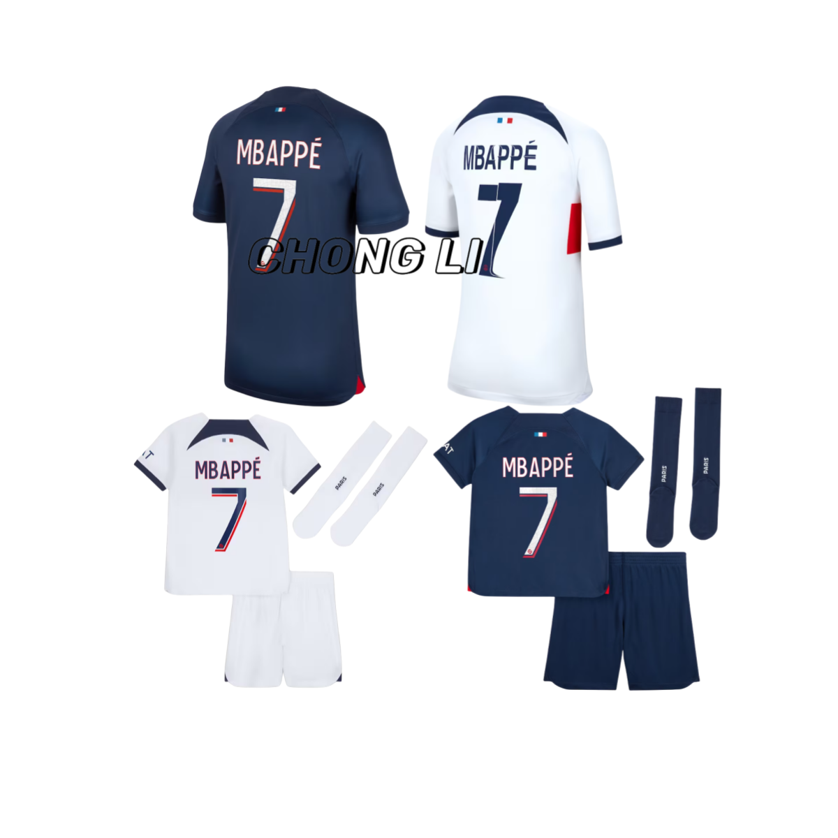 22-23-24new MBAPPE soccer wear NEYMAR JR football jersey Messi jersey paris away t-shirt saint germain soccer jersey