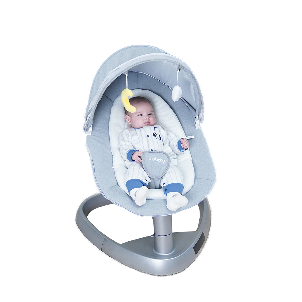 Cool Baby 2024 New Kids Bed Rocking Chair Electric Baby Swing For Babies Bassinets Cot