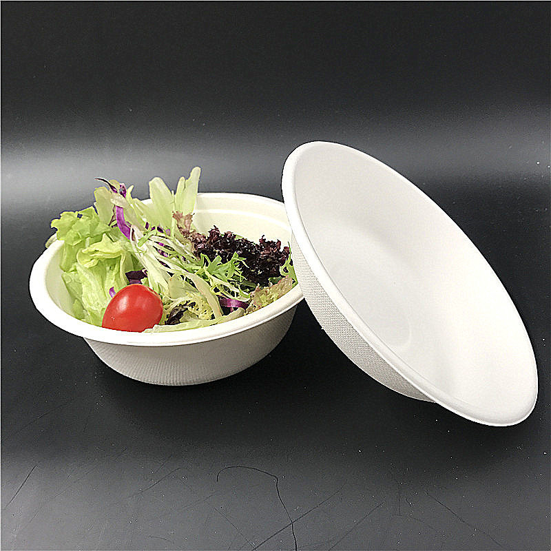 2024 new food containers disposable biodegradable 16 oz recyclable bagasse take away soup bowls for ramen