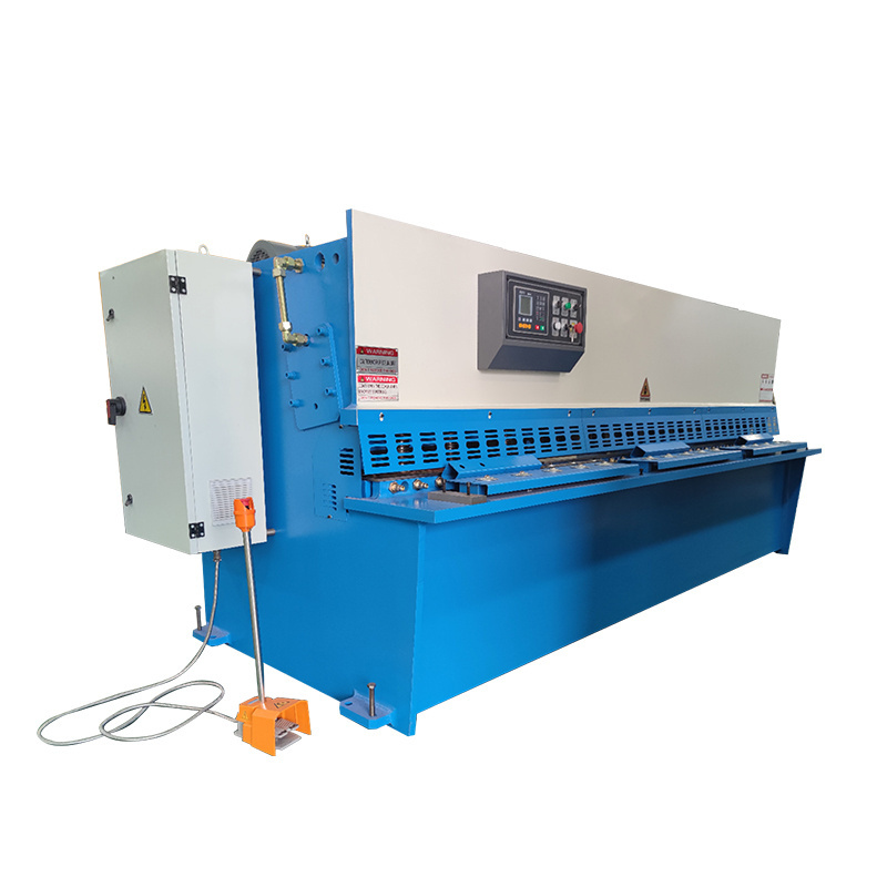 Hot Sale Metal Steel Cutting Machine Hydraulic Guillotine Swing Beam Shearing with E21S System