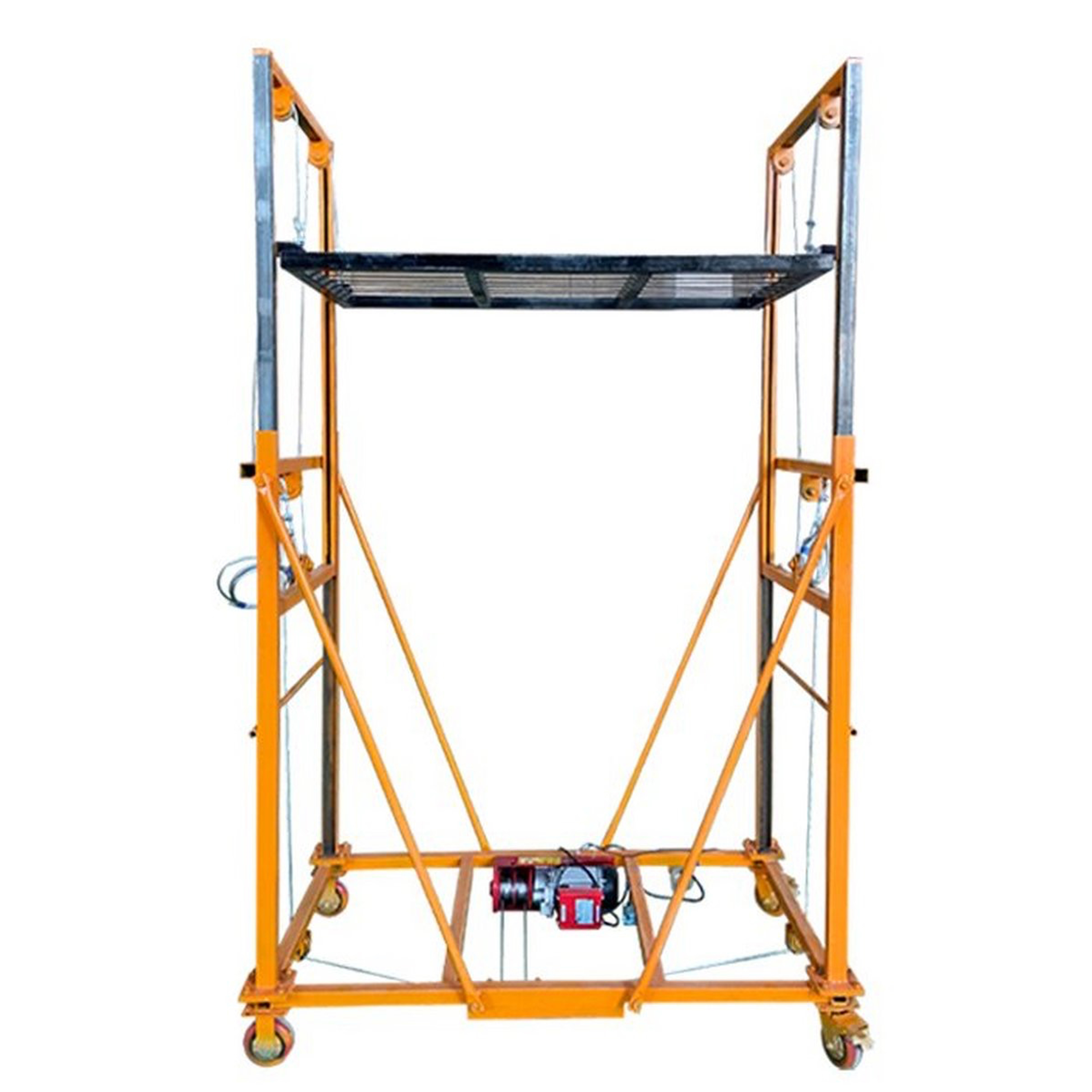 500kg Adjustable Automatic Portable Electric Scaffold 2-6m Lift Platform Safety Elevator