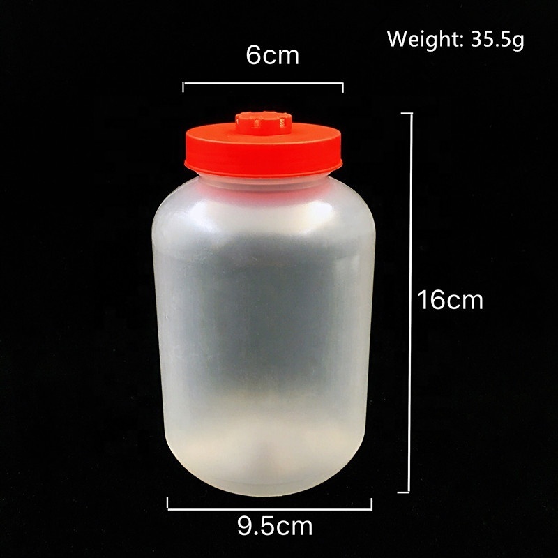 850ml Reusable High Temperature Resistant Enoki Mushroom Spawn Growing Plastic Bottle PP Mushroom Cultivation Plastic Bottles