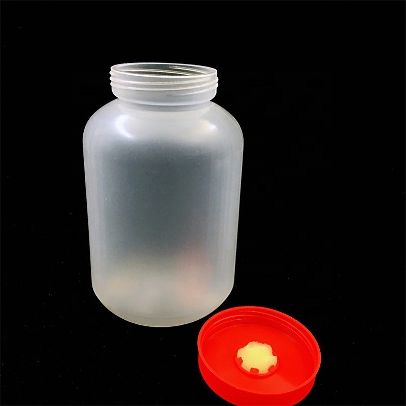 850ml Reusable High Temperature Resistant Enoki Mushroom Spawn Growing Plastic Bottle PP Mushroom Cultivation Plastic Bottles