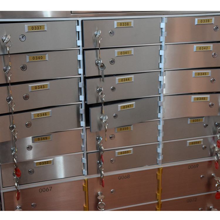 24-Door Small Safety Door with Inner Box for Bank Safe Deposit Boxes