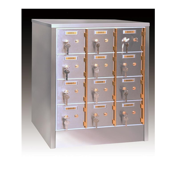 JSH Metal Security Safe Box Steel Gun Safe for Home and Hotel Use for Bank Deposit Box and Safety Vault Locker