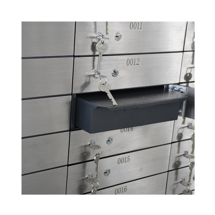 Stainless Steel Metal Safety Vault Door from China Manufacturer Key Lock Home Use Safe Deposit Box