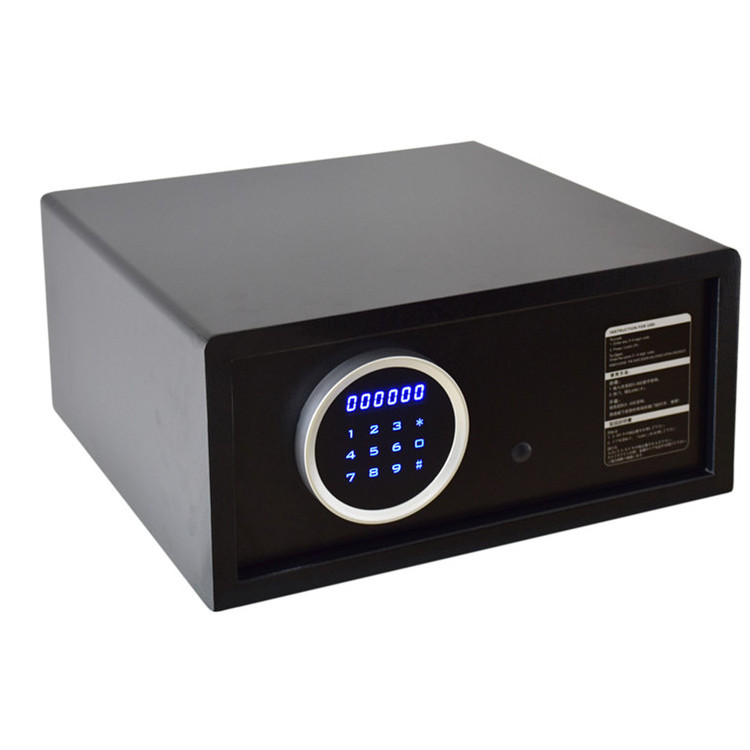 Steel Gun Safe Box with Electronic Digital Lock for Home Safety for Hotel Room and Laptop Security