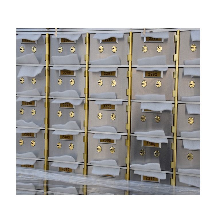 Bank Fireproof Gun Safe Deposit Vault Locker Steel Safe Box for Secure Storage