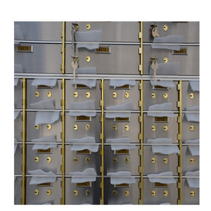 Steel Fireproof Safe Deposit Box Bullion Storage Vault Bank for Hotel Use or Personal Gun Storage