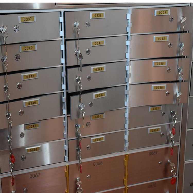 24-Door Small Safety Door with Inner Box for Bank Safe Deposit Boxes