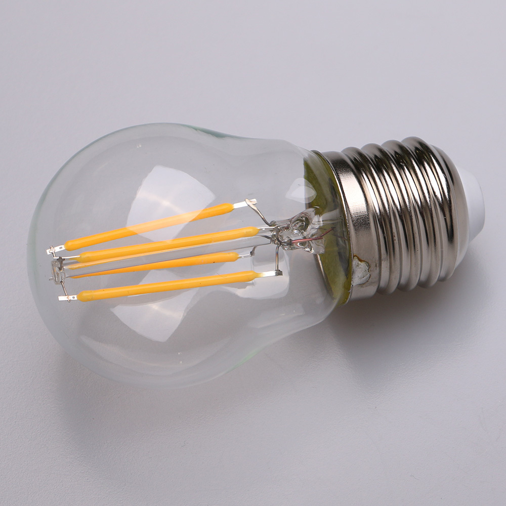 Customized Light LED Filament Bulb E27 E14 2W 4W 6W 8W Clear Retro Edison A60 G45 220v  r bright lamp light Customized Light