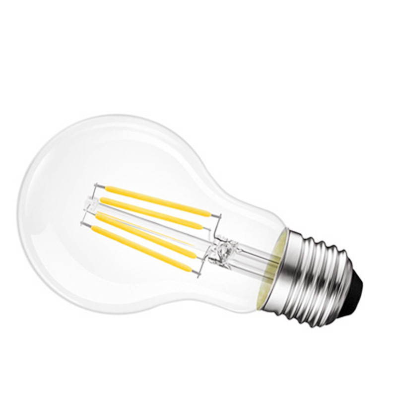 High lumen LED Bulb Light Energy Saving 2 Years Warranty B22 E27 Amber A60 LED Filament Bulb 6w For Home