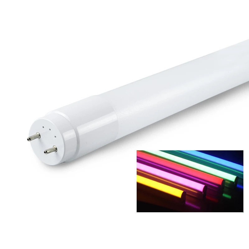 RGB 360 Degrees Bright LED Tube T8 Light 60cm 10w LED T8 Integrated Driver Fluorescent Lamp Bulb T8 White