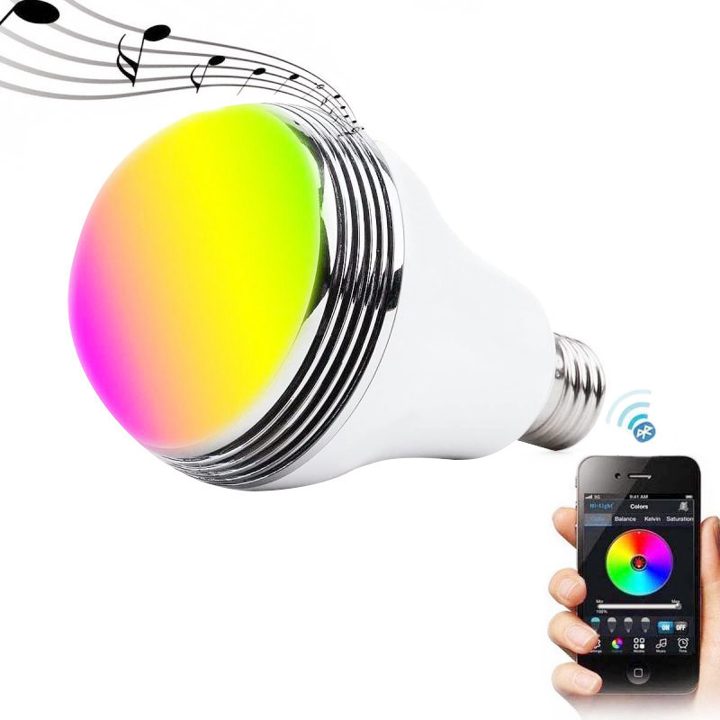 WiFi Smart Light Bulb B22 E27 LED RGB Lamp Work with Alexa/Google Home 85-265V RGB+White Dimmable Timer Function color Bulb