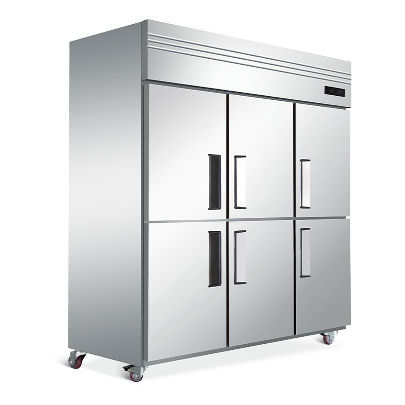 Refrigeration Equipment Upright Freezer Stainless Steel Commercial Refrigerator Freezer