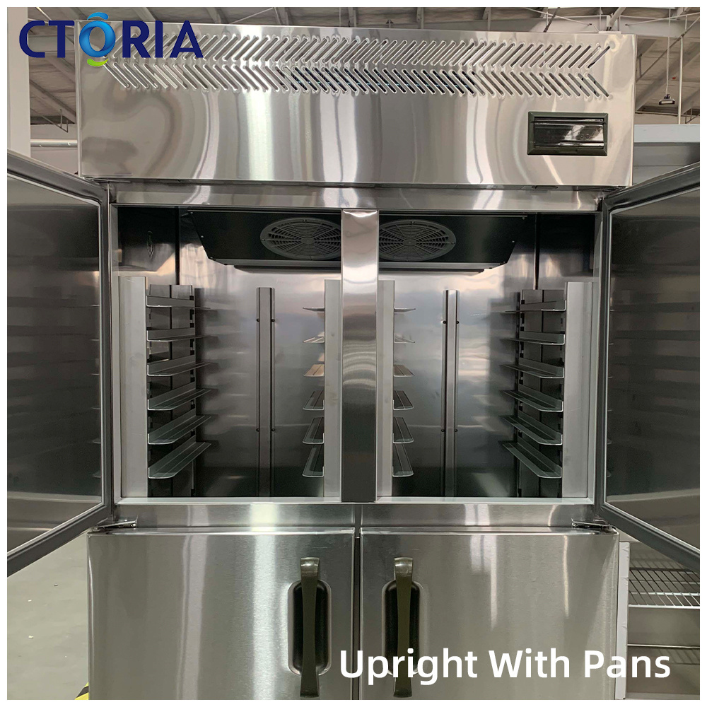 Comprehensive Technical Support Fridge Refrigerator Bar Refrigeration Commercial Upright Freezers For Fish/Meat/Vegetables/Fruit