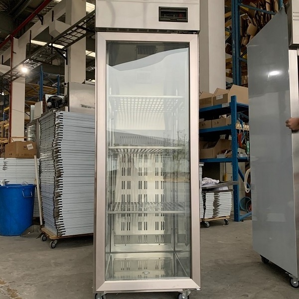 Commercial Single Door Vertical Glass Door Fridge Refrigerator Coca Display Cola Beverage Fridge Refrigerator