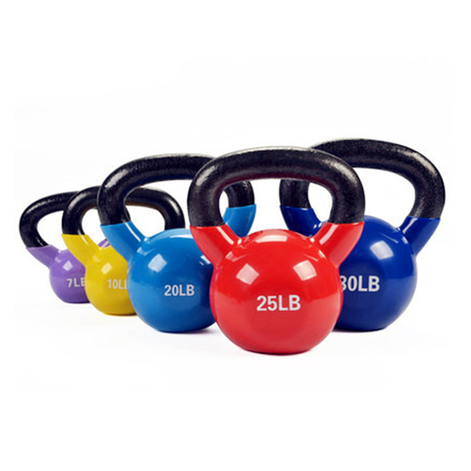 Powder PVC Competition Coated Cast Iron Kettlebell