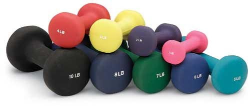 1-10KG Or 1-20LB Neoprene Dumbbell