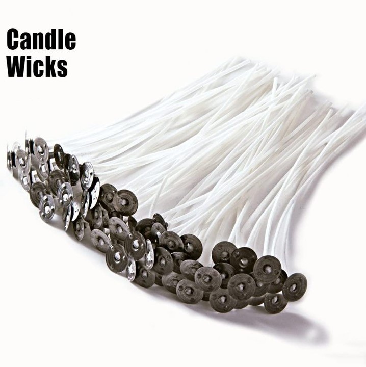 Low Smoke  Candle Wick Centering Device Round Glue Stickers Perfect for Candle Making